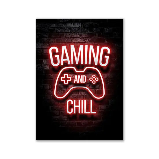 Nordic Gamer Quotes Art Poster